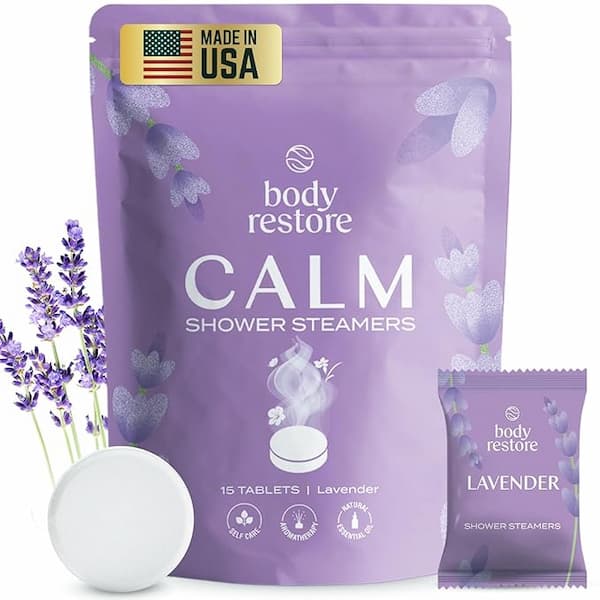 Body Restore Shower Steamers lavender
