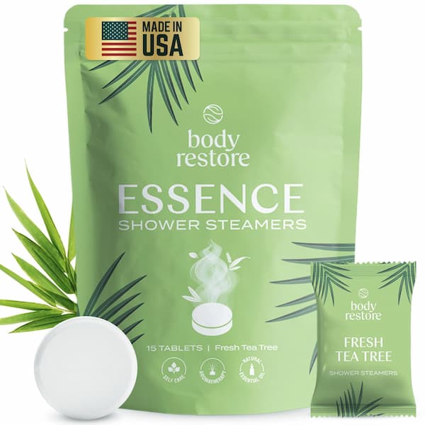 Body Restore Shower Steamers Aromatherapy tea tree