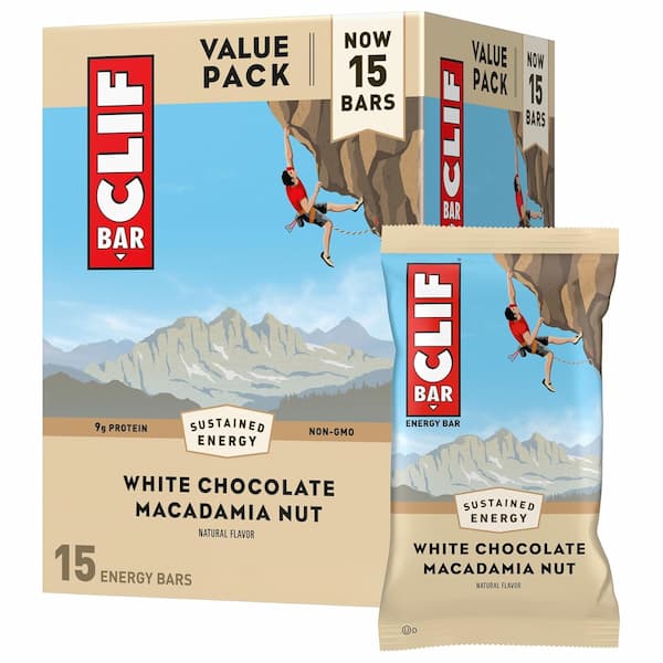 CLIF BAR - White Chocolate Macadamia Nut Flavor