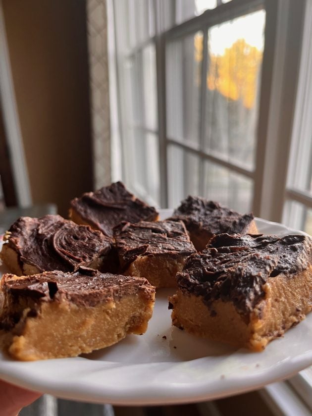 homemade Reese's Peanut Butter Bars