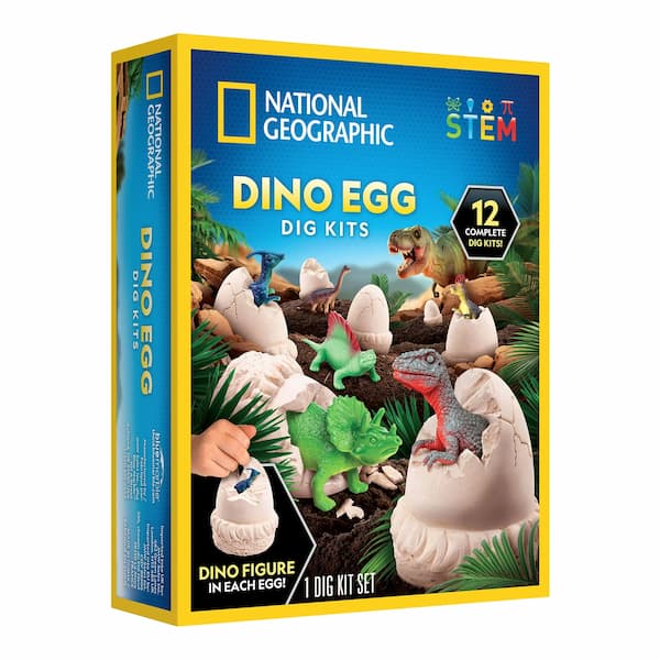 National Geographic Dino Egg Dig Kits